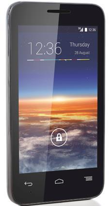Vodafone Smart First 6 Black Pantalla TFT de 4" Cámara de 3 megapíxeles Batería 1400 mah Memoria interna