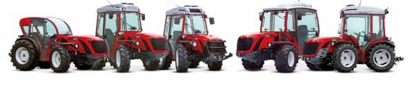 ERGIT 100: UNA NUEVA IDEA DE TRACTORES Antonio Carraro SPA produce tractores especiales dedicados a
