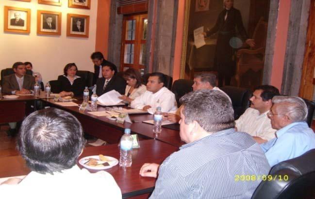 Acuerdo con Presidentes Municipales de las Zonas Metropolitanas para definición de prioridades.