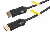 Audio/video Cable HDMI 1.4 Cable HDMI híbrido. La señal de EDID/CEC se envía vía cobre, y la señal de video vía fibra.