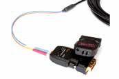 Lee y restaura la información EDID Puede funcionar con dos señales TMDS : Fibra multimodo LC (x4) : LC Resolución gráfica máxima a @ 60Hz : 2560 x 1600 : externa : Adaptador de corriente, cable DVI