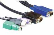 KVM Conmutador KVM 19 VGA PS2 + USB Este conmutador KVM es una solución escalable que es adecuada para pequeñas y medianas empresas.