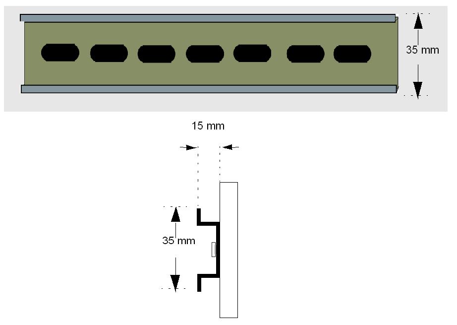 El segmento DIN 35013262 05/2009 El segmento DIN A El segmento DIN Introducción Puede instalar el controlador Twido y sus ampliaciones en un segmento DIN.