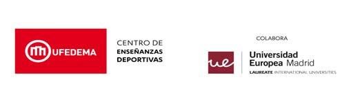 CURSO DE ENTRENADOR DE HOCKEY (NIVEL I) La Federación Madrileña de Hockey, en colaboración con el Centro UFEDEMA de Enseñanzas Deportivas (Centro Autorizado Orden Consejería Educación 2500/2014 de 31