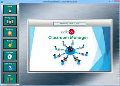 Instructor (Software de Gestión de Aulas de EDIBON -ECM- SOF) totalmente integrado con el Software del Alumno (Software de Formación de EDIBON -ESL-SOF).