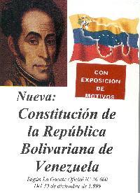 MARCO LEGAL Constitución de la República Bolivariana de Venezuela.