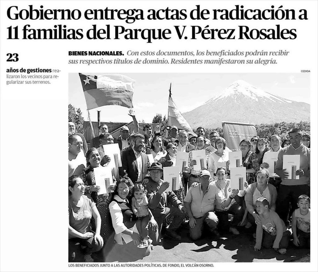 Fecha: 05-03-2018 Fuente: El Llanquihue - Puerto Montt - Chile 6 2 Gobierno entrega