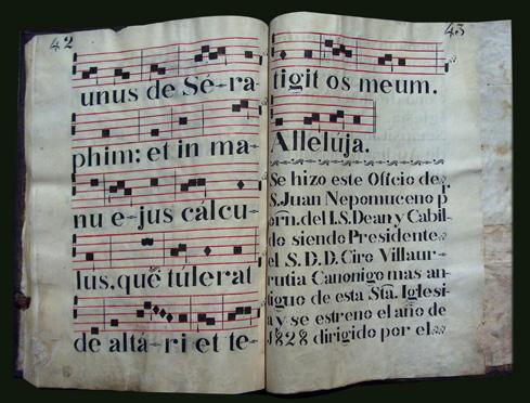 Juan Manuel Lara comentó que las fiestas del manuscrito del siglo XVI pueden ser celebradas en los meses de abril o mayo y que la festividad de San Juan Nepomuceno se celebra en el mes de mayo como