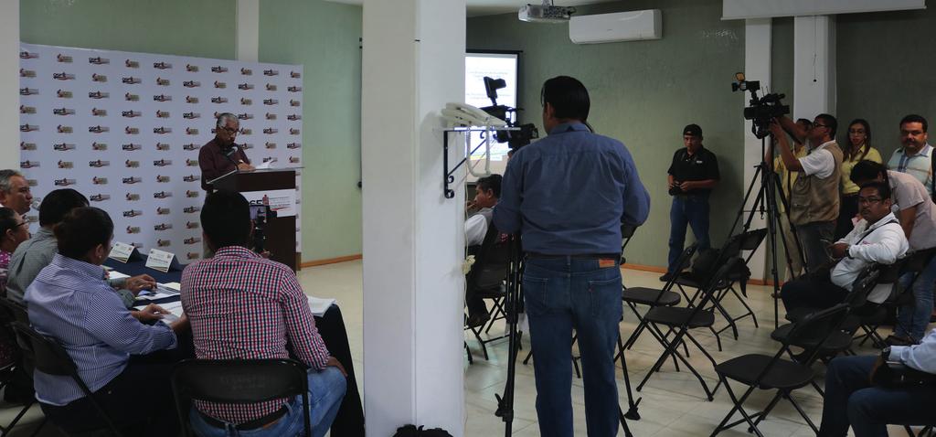 Rueda de Prensa del Titular del Órgano Superior de Fiscalización celebrada el día 16 de Octubre de 2017 Villahermosa, Tabasco, a 16 de octubre de 2017.