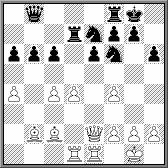 17.f4 La estrategia de las blancas es similar a la de la otra partida entre Alekhine y Colle ya mencionada, pero las negras tienen más dificultades para buscar alguna reacción.
