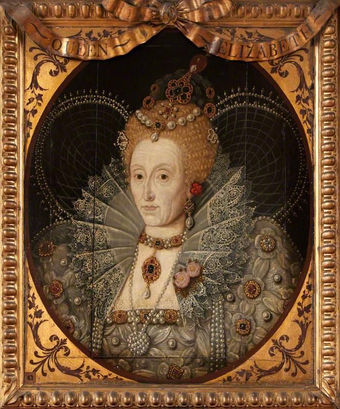 Retrato de Isabel I anciana Hacia 1600