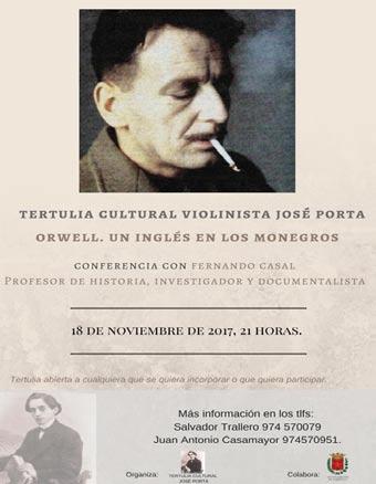 18 de noviembre ( Sábado) Orwell.