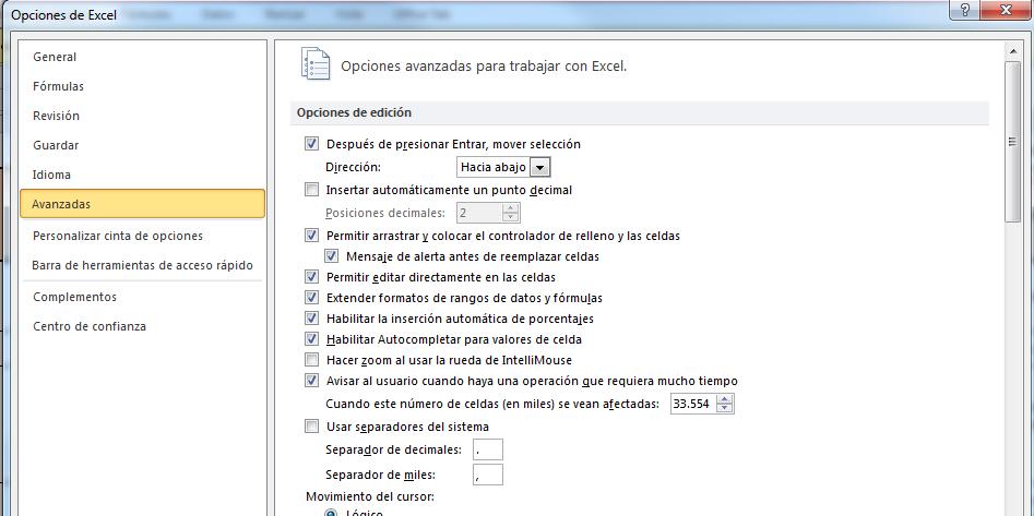 Una vez que se ha configurado el computador, el Usuario empresa podrá abrir el archivo generado por el SUPA en una hoja de cálculo de Microsoft Excel. 1.2.