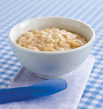 Cereales azúcar de canela Ingredientes Bebés: 4 cucharas de Neocate Nutra* 1 fl oz de agua 1.