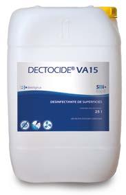 Productos para la desinfección DECTOCIDE VA15 Desinfectante de superficies de aplicación ambiental Desinfectante de ambientes y de superficies por vía aérea.