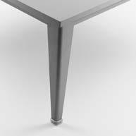 ESTRUCTURA Combinación de tubo de acero rectangular de 40 x 15 x 1,5 mm que conforma la parrilla soporte de