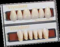 SR Phonares II Anterior / Lingual Typ Las formas de dientes SR Phonares II representan la esencia de la dentición natural. Cada forma está esculpida para ofrecer un resultado final natural.