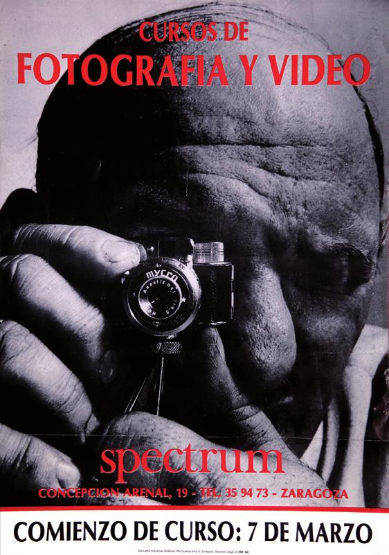 La Escuela de Fotografía Spectrum Sotos Desde sus inicios en 1977, el Taller Fotográfico Spectrum Canon ha desarrollado de manera ininterrumpida su labor como centro de enseñanza de la fotografía en