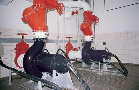 Al circular el líquido alrededor del motor, el exceso de calor es transmitido al líquido bombeado y alejado.