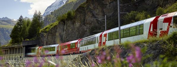 Gran Tour Alpino con tren Glacier Express 8 días 7 noches Domingos hasta el 4 de octubre. desde 2.
