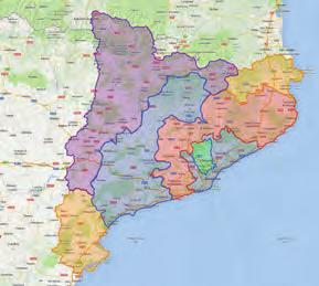 LA LOGÍSTICA DE JARDI POND, EL TRANSPORTE INTELIGENTE ZONA CATALUNYA Se ha dividido Catalunya en zonas donde se aplican distintas tarifas de precio.
