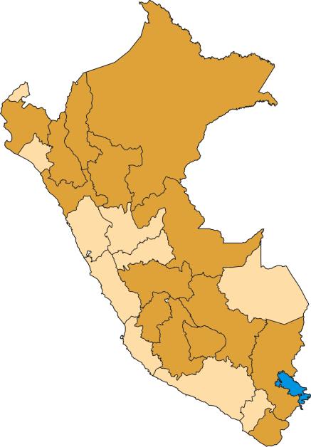 Tacna Ucayali En consolidación Ancash Arequipa Callao Huánuco Ica Lambayeque Lima Madre De