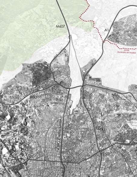urbanizado una amplia zona en el norte de Madrid dejando