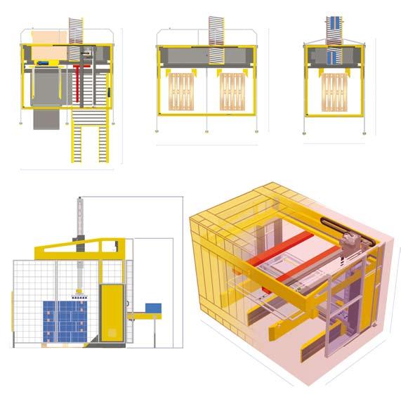 Overall dimensions The SKILLED ANT 101 can be transported in a standard container. On delivery, the machine is completely assembled and ready for use: no installation operations are required.