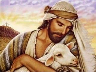 6. ALGUNAS SUGERENCIAS: -Le damos a cada niño una oveja que tiene que pegar en la misa en un mural grande donde hemos colocado a Jesús Buen Pastor.