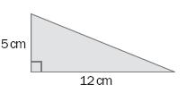 Dibuja un triángulo rectángulo cuyos catetos miden 3 cm y 4 cm. a) Marca el ángulo recto y nombra los catetos. b) Mide el lado mayor (hipotenusa) y nómbralo. 4. Un campo de deporte tiene forma rectangular y mide 12 16 m.