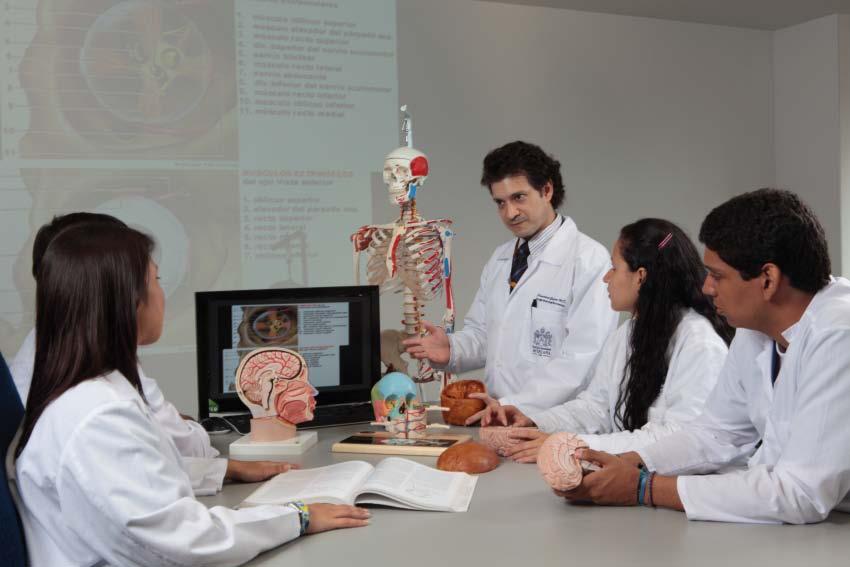 La Carrera de Medicina ofrece al estudiante tres líneas de énfasis: Ciencias Clínicas, Ciencias Básicas y Salud Pública.
