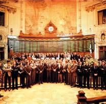 1991 Se suscriben importantes convenios con las Bolsas de México, Buenos Aires y Sao Paulo para el intercambio de información y asistencia recíproca.