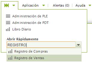 16. REGISTRO DE VENTAS Abrir la ventana Registro de Ventas, con ayuda del ícono abrir rápido.