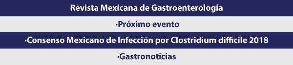 1.- REVISTA MEXICANA DE GASTROENTEROLOGIA: En el Número 3/2017 de la Revista de Gastroenterología de México se publica el artículo de revisión: Síntomas y Complicaciones Postfunduplicatura: Abordaje,