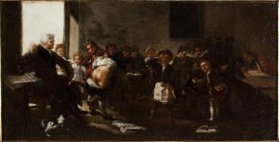 Museo de Zaragoza Francisco de Goya y Lucientes, La letra con