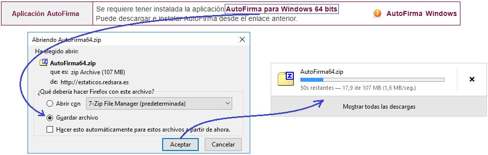3 2.2 Paso 2. Descargar e instalar aplicación AutoFirma La herramienta de comprobación de requisitos de firma verifica la versión de Windows instalada en su equipo.