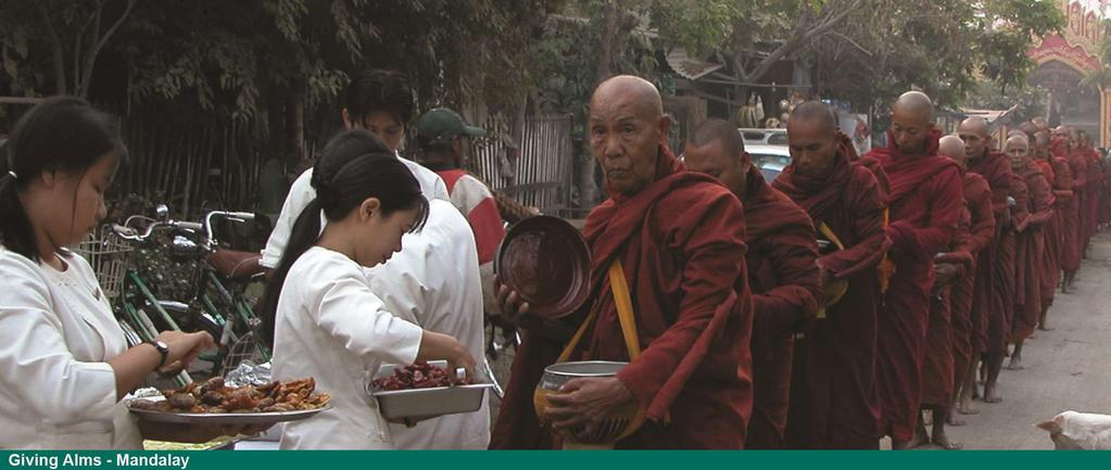 Mandalay Ofrenda de comida