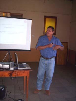 2.4. Taller de Capacitación El lunes 18 de julio de 2005 se realizó el taller de Capacitación en la Casa de la Cultura del municipio de La Paz Centro, con la participación de 27 invitados entre