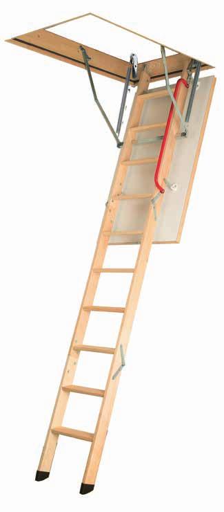 TAMANOS DE ESCALERA NO ESTÁNDAR TAMAÑOS DE ESCALERA NO ESTÁNDAR Cuando no sea posible la instalación de una escalera estándar de FAKRO, se pueden fabricar escaleras con los tamaños necesarios de LWK