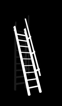 La escalera MSA Altero con diseño de peldañeado alterno proporciona un nivel óptimo de