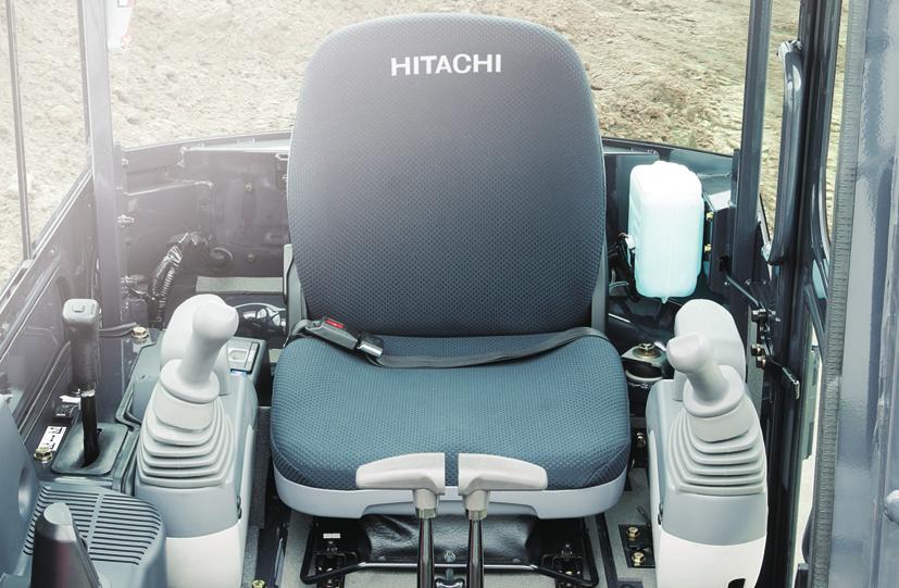 Comodidad del operario demostrada Hitachi sabe lo que