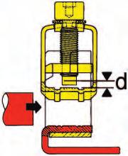 La conexión directa de Weidmüller produce una conexión resistente a las vibraciones y hermética al paso de los gases entre el conductor y la guía común.