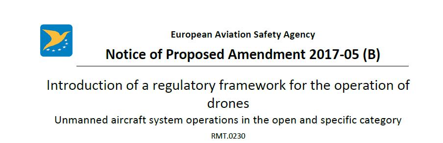 5. Estructura del NPA: Parte B Evaluación de impacto Antecedentes: Perspectivas y estudios de mercado Marco Normativo actual a nivel Europeo ICAO y JARUS