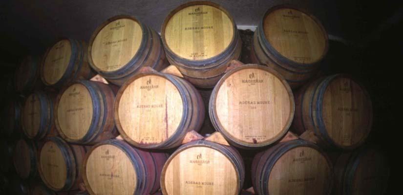Vinos envejecidos en barrica Los vinos tintos deberán permanecer un mínimo de 6 meses en barricas de madera con una capacidad máxima