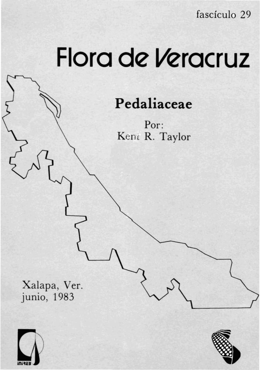 fascículo 29 Flora de Veracruz Pedaliaceae