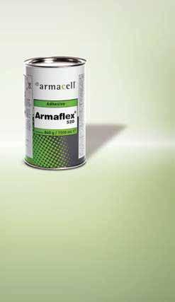 ACCESORIOS ACCESORIOS ARMAFLEX ACCESORIOS LIBRES DE DISOLVENTES Armacell es el primer fabricante de materiales de aislamiento elastomérico en