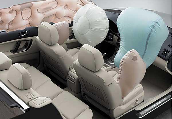 TIPOS DE AIRBAG Airbag delantero Airbag del acompañante Airbag