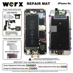 Herramientas : Werx Repair Mat IMPORTANTE Tómese su tiempo!