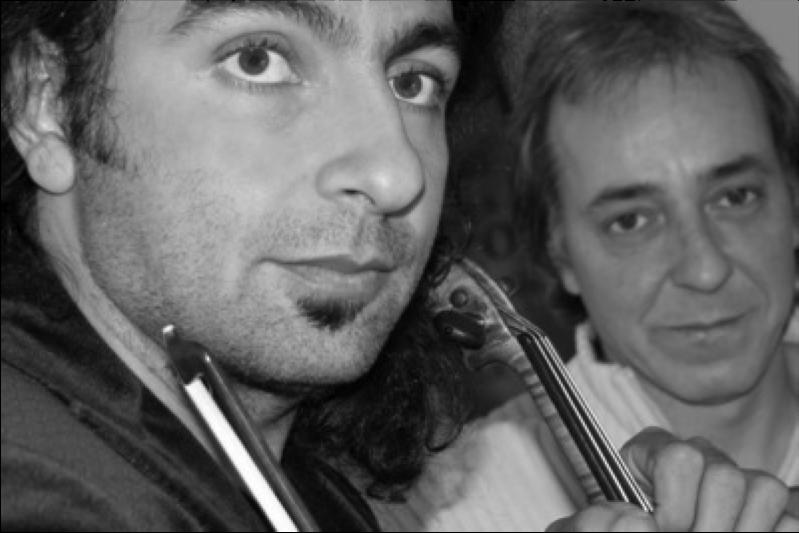 Ara Malikian & Fernando Egozcue La instrumentación en quinteto y la contrastada calidad de los músicos que lo componen, aportan la consistencia rítmica y solidez armónica necesaria para hacernos
