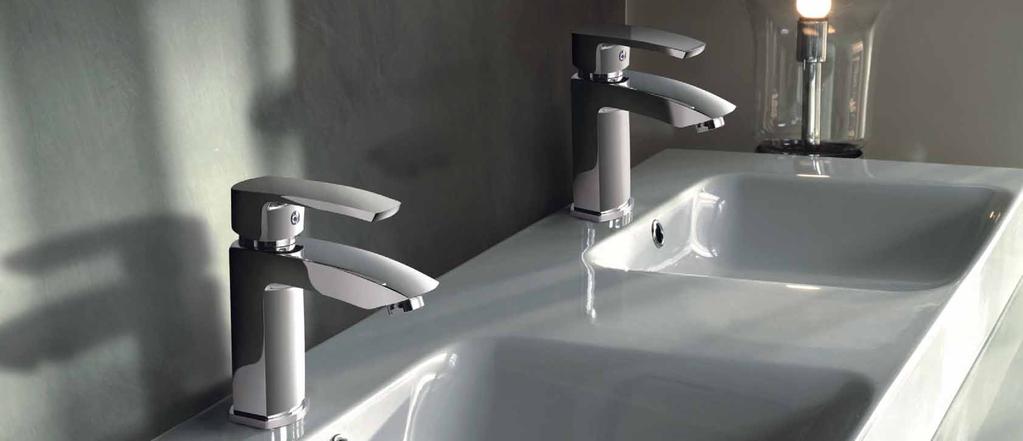 DAU Griferia de baño premium Bathroom faucets premium Monomando lavabo cromo * Single lever basin faucet, chrome * Con aireador oculto With hidden